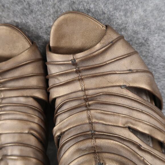 Sam & Libby Shoes Womens 7.5 Slingback Pumps Stiletto Peep Toe Formal High Heels - Picture 9 of 13